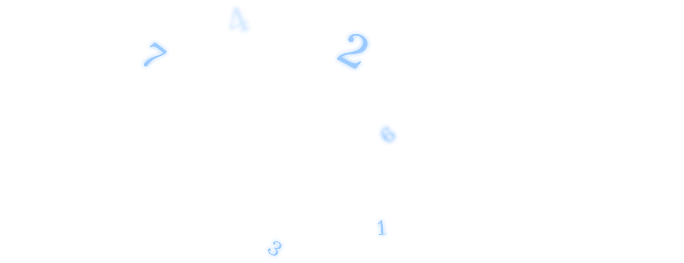 Синие числа